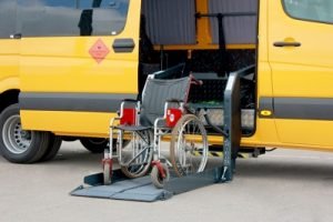 В автопарке появились автобусы для инвалидов